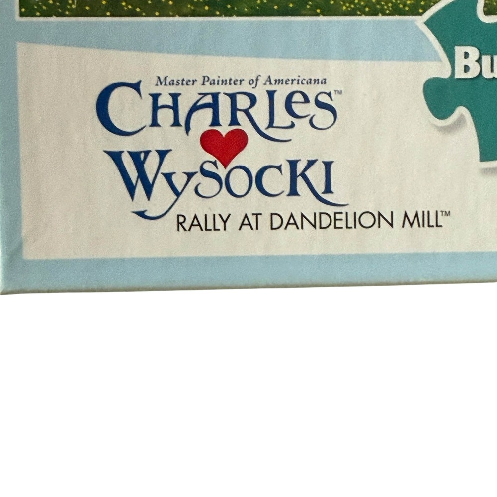 Buffalo Charles Wysocki Rally at Dandelion Mill 1000 Pc Puzzle UNCOUNTED - Picture 11 of 11